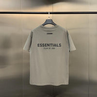 Qamis x Essentials Summer T-Shirt – 100% Cotton, Clean & Minimal