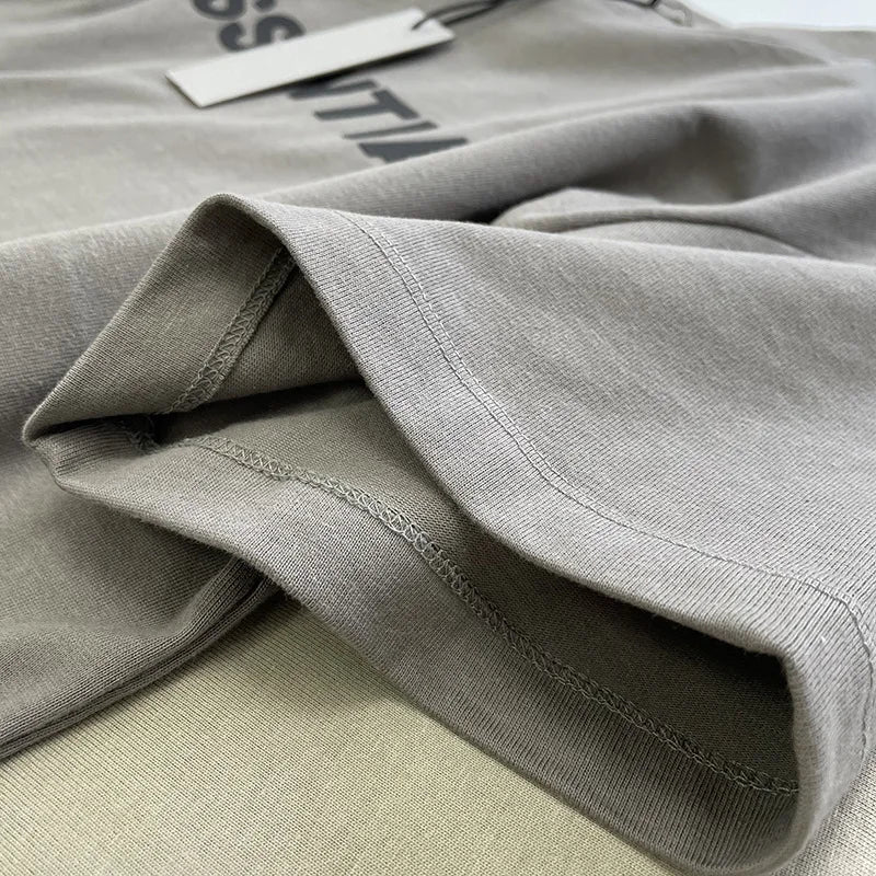 Qamis x Essentials Summer T-Shirt – 100% Cotton, Clean & Minimal