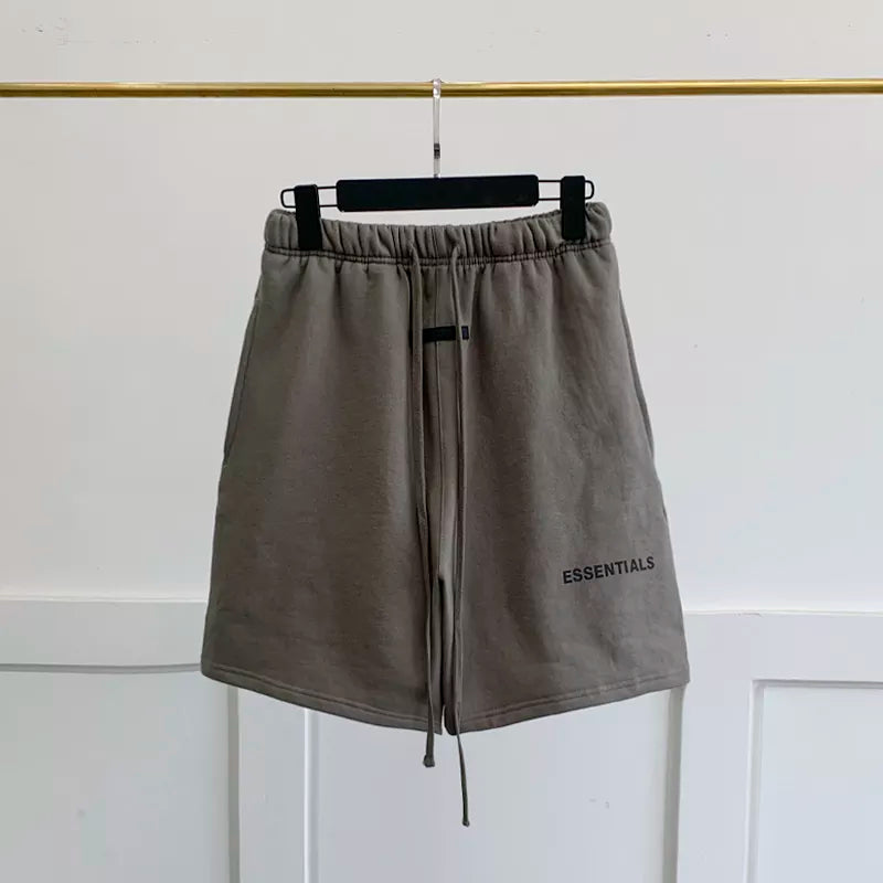 Qamis™ x Essentials Summer Shorts – 100% Cotton, Minimal & Clean