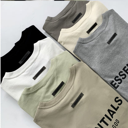 Qamis x Essentials Summer T-Shirt – 100% Cotton, Clean & Minimal